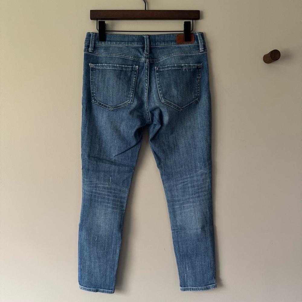 EXPRESS MID RISE LEGGING JEANS SIZE 4S - Picture 2 of 4